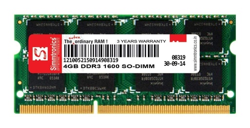 RAM LAP 4G DDR3